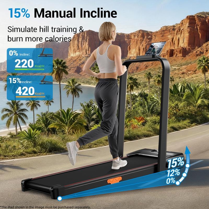 Inclinazione manuale fino al 15%